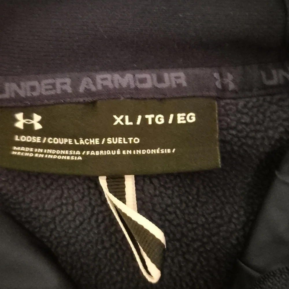 Under Armour Men’s Midnight Navy/White UA Storm Swacket Team Jacket Sz XL